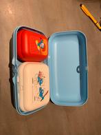 Tupperware clipdoos setje 3-delig smurfen, Huis en Inrichting, Keuken | Tupperware, Rood, Tupperware, Verzenden, Zo goed als nieuw