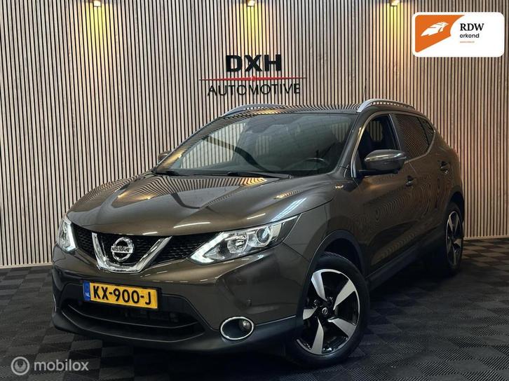 Nissan Qashqai 1.2 Tekna+ AUT 1eEIG! PANO LEER TREKHK 360CAM, Auto's, Nissan, Bedrijf, Te koop, Qashqai, 360° camera, ABS, Achteruitrijcamera