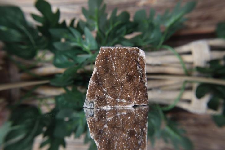 Regenboog Druzy Amethist #0556 mineraal edelsteen, Verzamelen, Mineralen en Fossielen, Ophalen of Verzenden