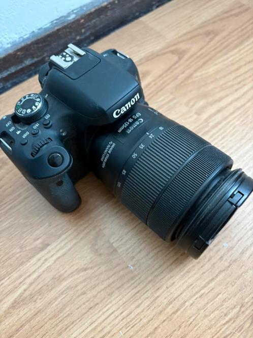 Canon EOS 750d, Audio, Tv en Foto, Fotocamera's Digitaal, Zo goed als nieuw, Canon, Ophalen of Verzenden