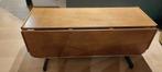 Vintage in hoogte verstelbare klaptafel, Huis en Inrichting, Tafels | Eettafels, Ophalen, Rond, 50 tot 100 cm, 50 tot 100 cm