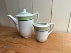 Theepot / koffiekan met melkkan, Antiek en Kunst, Curiosa en Brocante, Ophalen of Verzenden