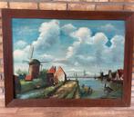 Schilderij met lijst van Heineken bierbrouwerij, Ophalen
