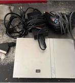 Sony PlayStation 2 Slim Console Zilver,Controller,Bekabeling, Spelcomputers en Games, Spelcomputers | Sony PlayStation 2, Gebruikt