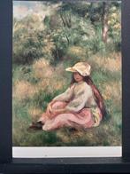 Kunst Renoir  Meisje in landschap, Verzamelen, Verzenden, 1980 tot heden, Ongelopen, Kinderen