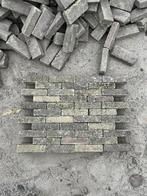 gebruikte betonnen waaltjes rood / geel genuanceerd, Tuin en Terras, Tegels en Klinkers, Ophalen of Verzenden, Gebruikt, Beton