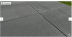 Te koop Gevraagd, Excluton 60 x60x4 Nero Soft Conform, Ophalen, Zo goed als nieuw, Minder dan 5 m², Beton
