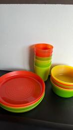 6delig plastic serviesgoed. Ikea., Ophalen of Verzenden, Zo goed als nieuw