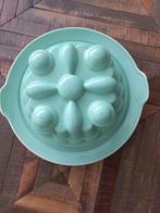 Puddingvorm met stortbord petrus regout pastel groen, Gebruikt, Overige typen, Ophalen of Verzenden, Overige stijlen