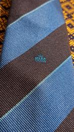 KLM Cargo stropdas 2 kleuren blauw gestreept Luchtvaart, Ophalen of Verzenden, Nieuw, Gebruiksvoorwerp