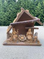 Vintage-antiek klein kerststalletje, Diversen, Kerst, Verzenden