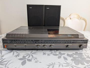 Philips LP speler, radio, cassette recorder (incl. 3 LP's) beschikbaar voor biedingen