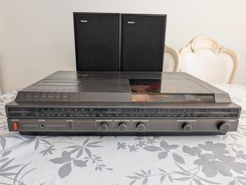 Philips LP speler, radio, cassette recorder (incl. 3 LP's), Audio, Tv en Foto, Radio's, Zo goed als nieuw, Radio, Ophalen
