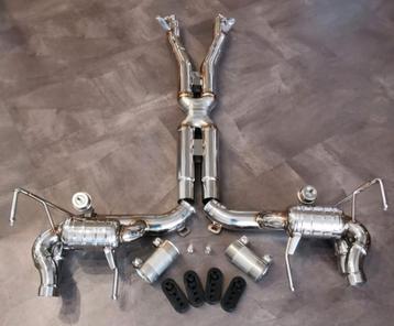 Uitlaat rvs catback FERRARI CALIFORNIA 4.3L 2009 - 2014 ZIE beschikbaar voor biedingen