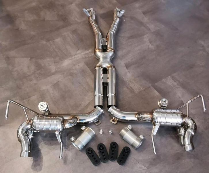 Uitlaat rvs catback FERRARI CALIFORNIA 4.3L 2009 - 2014 ZIE, Auto diversen, Tuning en Styling, Ophalen of Verzenden