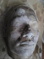 Antiek gipsen doden masker- Macaber - Rariteit-Death Mask, Ophalen of Verzenden