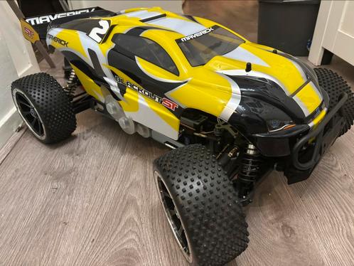 Rc 1/5 hpi maverick blackout ST Benzine, Hobby en Vrije tijd, Modelbouw | Radiografisch | Auto's, Zo goed als nieuw, Auto offroad