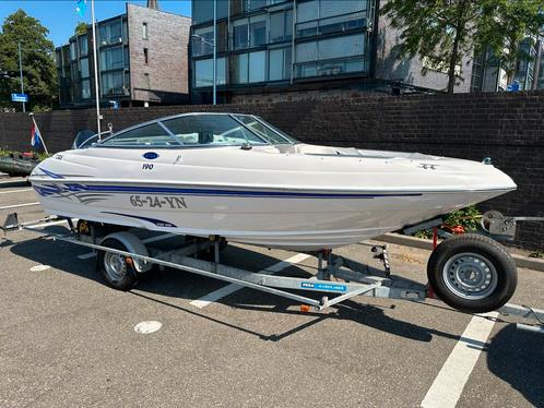 Fibrafort Style 190 incl. Evinrude E-tec 75pk, Watersport en Boten, Speedboten, Gebruikt, 3 tot 6 meter, Benzine, 70 tot 120 pk
