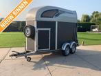 Atec Royal Class xl 2 paardentrailer alu bodem zadelkamer, Gebruikt, Hout, 2-paards trailer