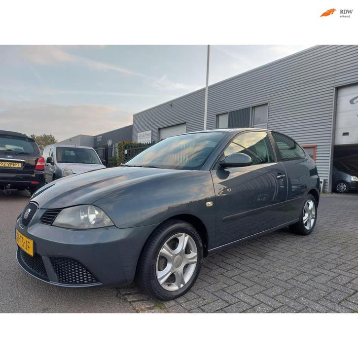 Seat Ibiza 1.4-16V Trendstyle 3 deurs + geregelde airco, Auto's, Seat, Te koop, Ibiza, ABS, Airbags, Airconditioning, Alarm, Centrale vergrendeling