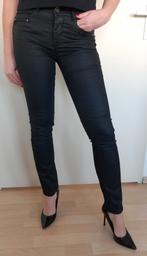 Zwarte "leren" broek Yessica C&A maat 34, Zwart, Ophalen of Verzenden, Zo goed als nieuw, Maat 34 (XS) of kleiner
