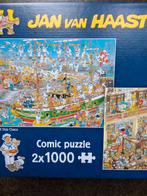 Tall Ship Chaos en The Library Janvan Haasteren, Ophalen of Verzenden, 500 t/m 1500 stukjes, Zo goed als nieuw, Legpuzzel