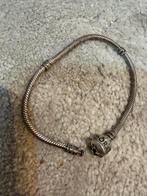 Zilveren Pandora Armband 15 cm, Ophalen of Verzenden, Gebruikt, Zilver, Met bedels of kralen