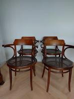 4x Antieke Thonet Stijl Eetkamer / Bistro Stoelen, Antiek en Kunst, Antiek | Meubels | Stoelen en Banken, Ophalen