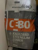 4x CEBO Kalkzandsteenlijm, Doe-het-zelf en Verbouw, Ophalen, Gebruikt, Kalkzandstenen