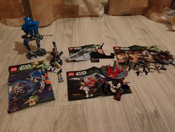 Lego Star Wars 75000 75001 75002 75007 bijna compleet,1koop beschikbaar voor biedingen