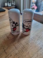 Peper en zout stelletje Micky Mouse, Ophalen of Verzenden, Overige figuren, Zo goed als nieuw, Beeldje of Figuurtje