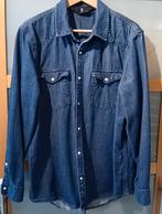 Leuke spijkerblouse van Sisters Point mt M (58 cm o-o)., Maat 38/40 (M), Blauw, Sisters Point, Ophalen of Verzenden