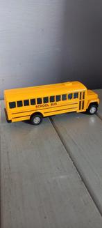 Model bus: 13 cm, Amerikaanse schoolbus go yellow, Gebruikt, Ophalen of Verzenden, Bus of Vrachtwagen