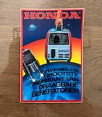 Vintage sticker Honda generatoren, Verzamelen, Stickers, Ophalen of Verzenden, Zo goed als nieuw, Overige typen