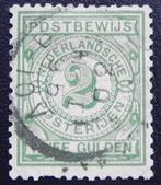 Nederland 1884 postbewijszegel nvph PW3 gestempeld, Ophalen of Verzenden, T/m 1940, Gestempeld