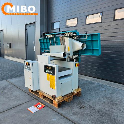GRIGGIO SCM Vlakvandiktebank 430mm Tersa automatic * schaaf, Doe-het-zelf en Verbouw, Schaafmachines, Zo goed als nieuw, Ophalen of Verzenden