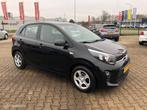 Kia Picanto 1.0 DPi 4DRS AIRCO CRUISE START STOP, Auto's, Stof, Gebruikt, 4 stoelen, Zwart