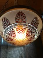 Antieke lamp / val saint lambert / antiek glas, Ophalen of Verzenden