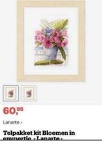 BORDUURPAKKET LANARTE MARJOLEIN BASTIN FLOWERS IN A BUCKET, Verzenden, Nieuw, Handborduren, Borduurpakket