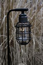 Solarlamp staand zwart op prikker, Nieuw, Ophalen of Verzenden, Info@jufbrocante.nl, Info@jufbrocante.nl