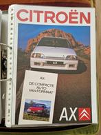 Folders Citroën AX, Citroën, Ophalen of Verzenden, Zo goed als nieuw