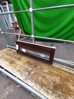 Kunststof Vast kozijn  b103 x h35 cm Bruin hout -1778-, Kunststof, Raamkozijn, Niet ingevuld, Nieuw