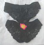 Drie stuks kanten slipjes maat S  - Nieuw voor maar, Overige merken, Ophalen, Overige kleuren, Slip