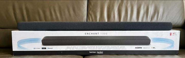 Harman/Kardon Enchant 1300 multibeam soundbar in doos, Audio, Tv en Foto, Soundbars, Zo goed als nieuw, Ophalen of Verzenden
