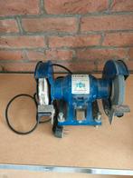 Top craft dubbele slijpmachine., Doe-het-zelf en Verbouw, Ophalen of Verzenden, Gebruikt, Minder dan 700 watt, Werkbankslijpmachine