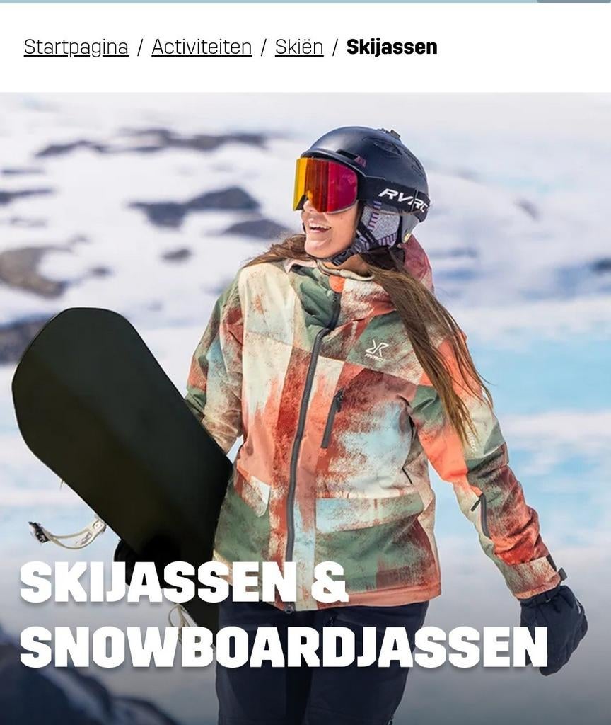 RevolutionRace ski outfit (broek + jas) maat 2XL, Maat 46/48 (XL) of groter, Ophalen of Verzenden, Zo goed als nieuw, Revelation