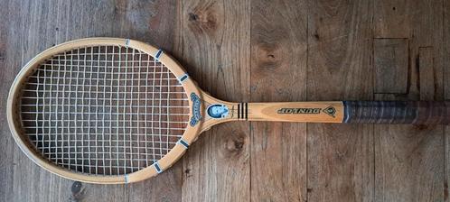 Dunlop Maxply 1978 tennisracket van icoon Tom Okker € 50,00, Sport en Fitness, Tennis, Zo goed als nieuw, Racket, Dunlop, L4, Ophalen
