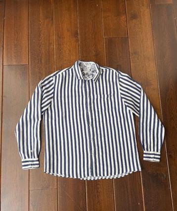** Vintage Island gestreept overhemd, maat XL ** beschikbaar voor biedingen