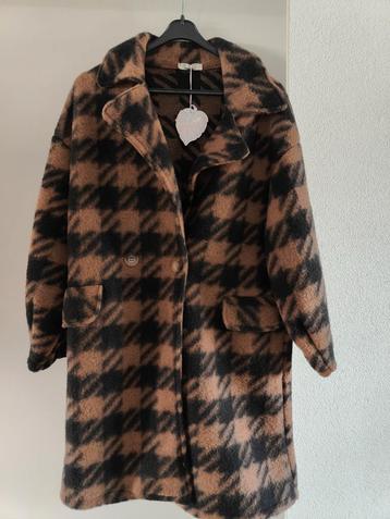 Tussen jas , dik vest one size xl pied de poule herfst jas  beschikbaar voor biedingen