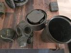 Bundeswehr M54 Gasmasker met bus en filter, Ophalen of Verzenden, Landmacht, Duitsland, Overige typen